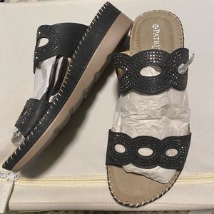 Patrizia Gazania Charcoal Sandals